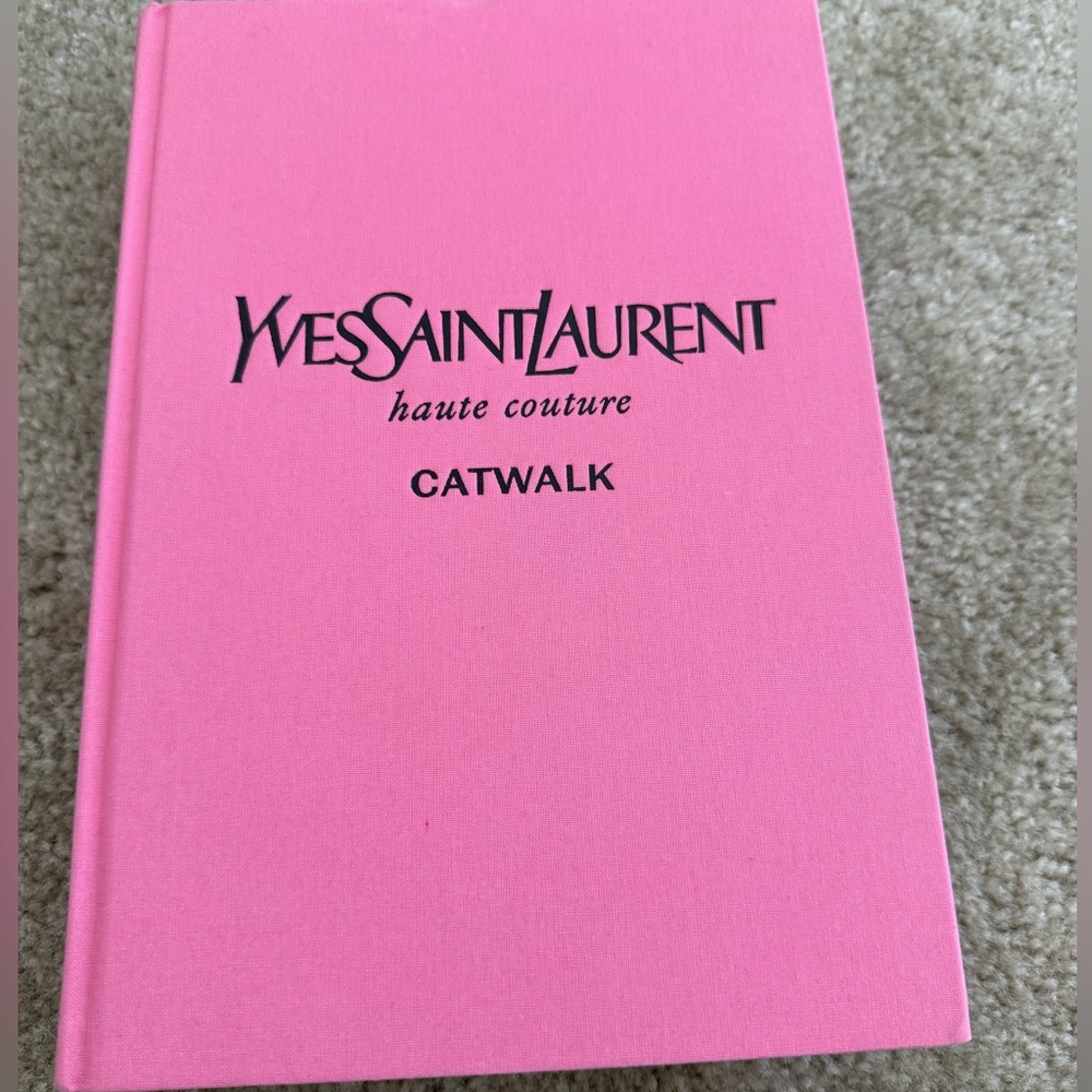 Yves Saint Laurent Haute Couture Pink Book